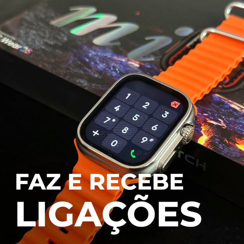 GS9 Ultra - Série 9 Ultra 49mm Tecnologia Avançada com o Melhor Custo-Benefício!