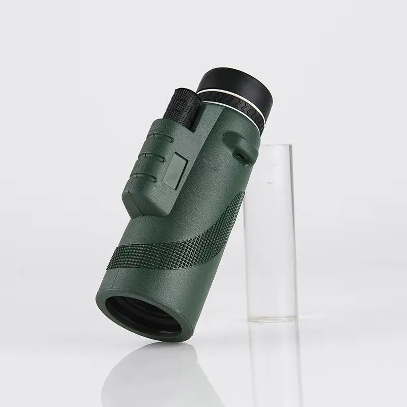 Telescópio Portátil Zoom HD 5000M – Dobrável, Alcance 5000m, 20x-50x Aumento – Ideal para Caça, Camping e Observação