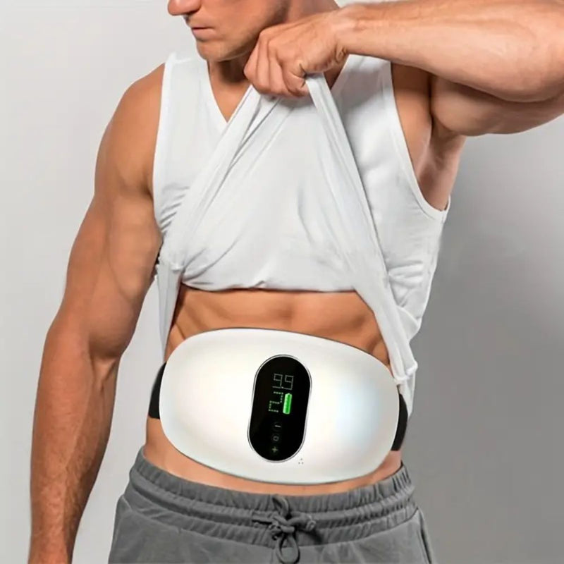 Cinta De Emagrecimento Elétrico Vibração Abdominal