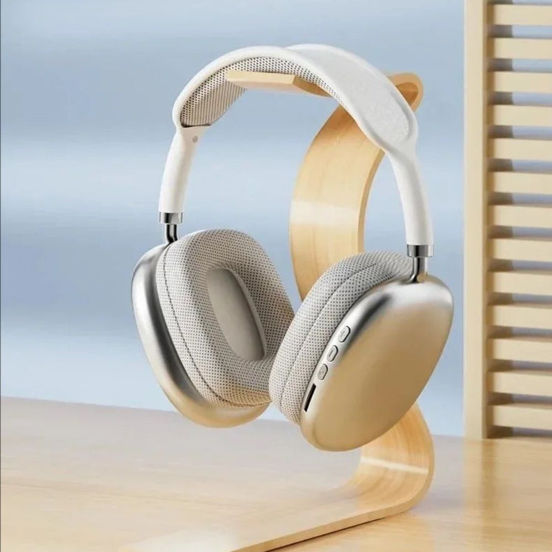 Fone Bluetooth P9 – Som Imersivo, 20h de Bateria e Conforto Ajustável!