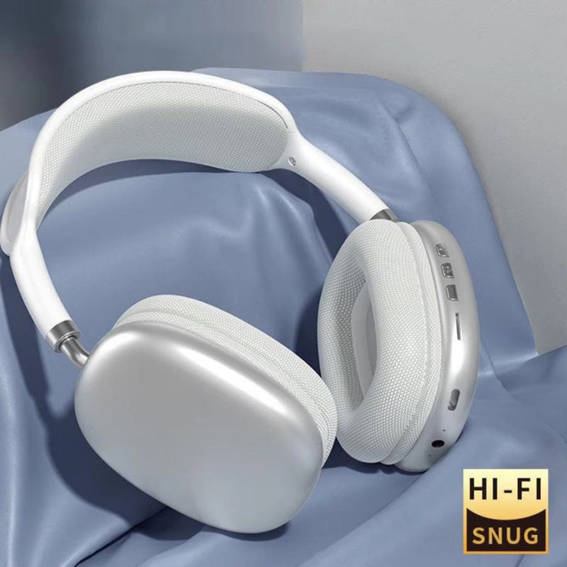 Fone Bluetooth P9 – Som Imersivo, 20h de Bateria e Conforto Ajustável!