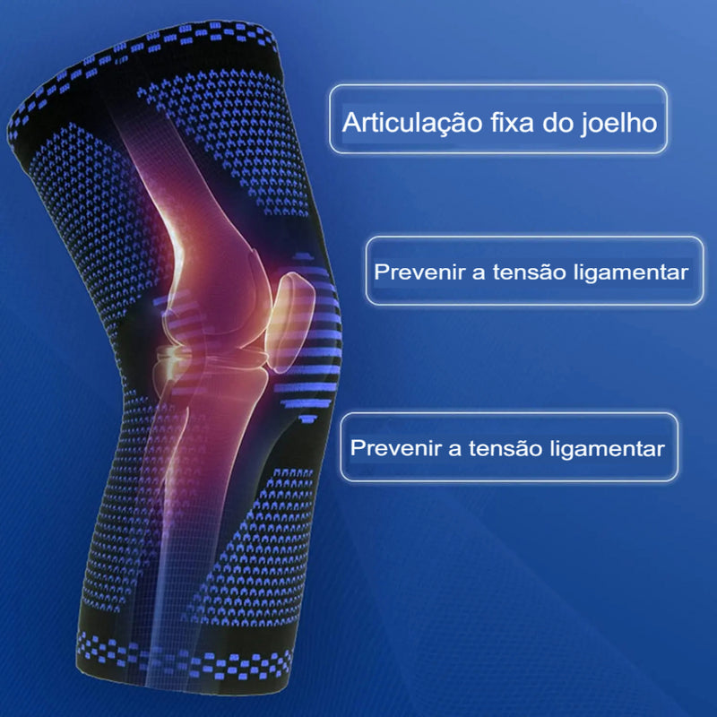 Joelheira De Compressão Articulada Fit Ortopédica