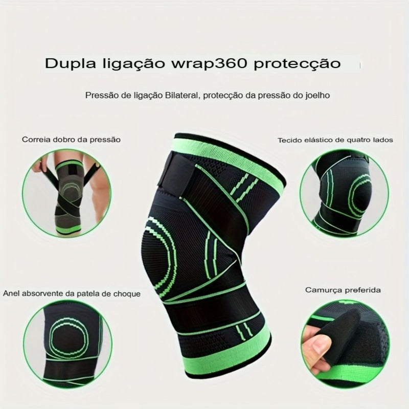 Joelheira De Compressão Articulada Fit Ortopédica