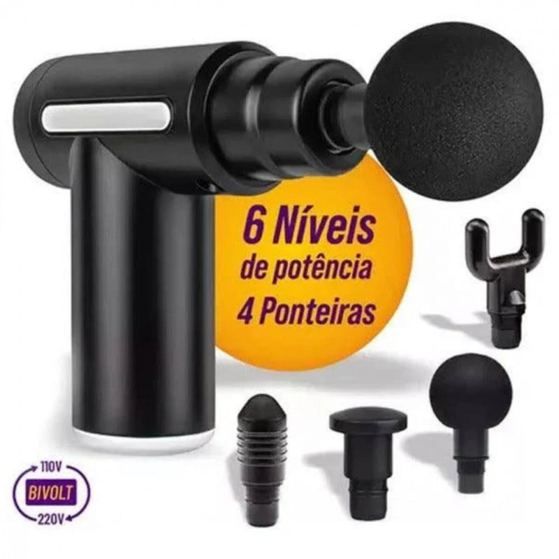 Pistola Massageadora Profissional - Relax Max