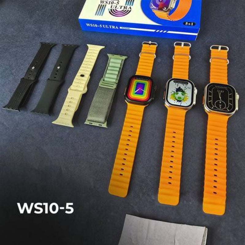 Smartwhatch WS10-5 Ultra kit 5 Pulseiras Segunda Geração